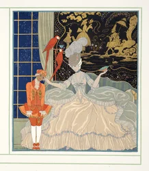 Die Gräfin aus Personages de Comedie, veröffentlicht 1922
