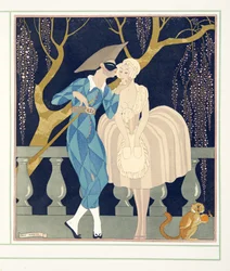 La Finette, aus Personages de Comedie, veröffentlicht 1922