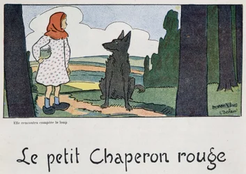 Rotkäppchen - ill. von Georges Delaw, ed. Spock