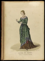 Laura de Noves 1310-1348, spätes 18. Jahrhundert