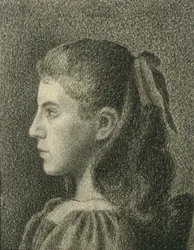 Porträt von Berthe Serruys, 1894