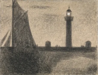Der Leuchtturm von Honfleur, 1886