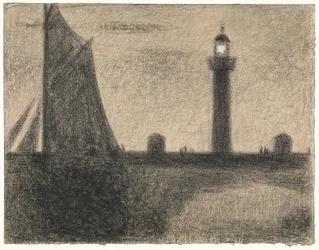 Der Leuchtturm von Honfleur