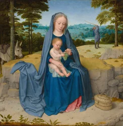 Die Rast auf der Flucht nach Ägypten, ca. 1510