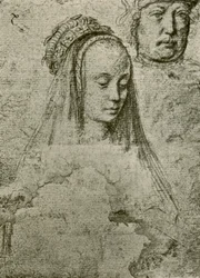 Junge Frau mit Kopfschmuck