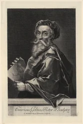 Porträt von Hendrick Goltzius