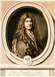 Porträt von Jean-Baptiste Lully