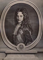 Louis, Herzog von Burgund, Dauphin von Frankreich und Vater von König Ludwig XV
