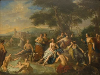 Diana und ihre Nymphen