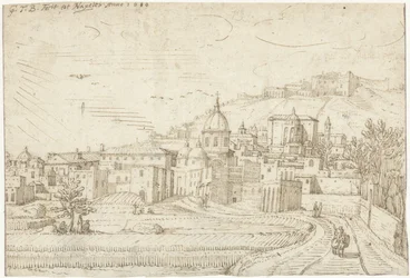 Ansicht von Neapel und Vomero