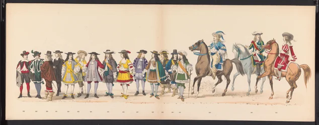 Maskerade der Leidener Studenten, 1875 (Platte 16)
