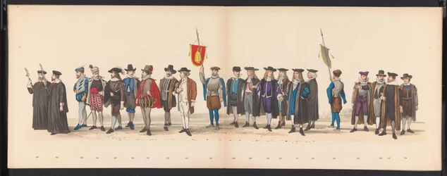 Maskerade der Leidener Studenten, 1875 (Platte 8)
