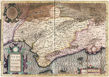 Andalusien, Spanien (Gravur)