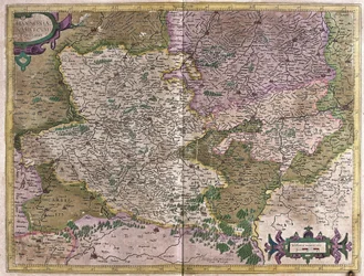 Hennegau, Namur, Belgien (Gravur)