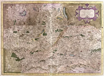 Salzburg und Kärnten, Österreich (Stich)