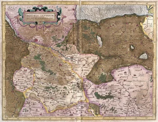 Sachsen und Mecklenburg, Deutschland (Stich)