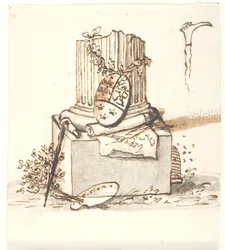 Eine gebrochene Säule