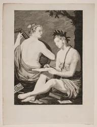 Terpsichore und Kalliope