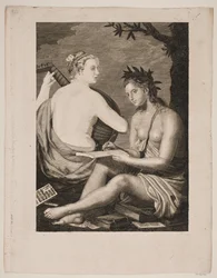 Terpsichore und Kalliope