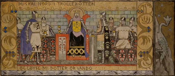 Åsmund in der Halle des Königs