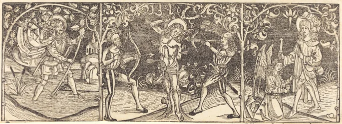 Heilige Christophorus, Sebastian und Rochus