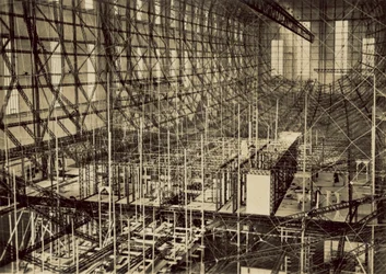 Passagierunterkunft des Luftschiffs LZ 130 (unvollendet)