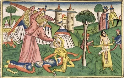 2 Könige 19:35-37 Gottes Rache an Assyrien, aus der 