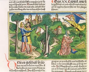 2. Samuel 20:10 Joab tötet Amasa, aus der 