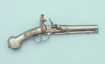 Eine ganzstahlige Steinschlosspistole, Jan Cloeter a Grevenbroich, ca. 1660
