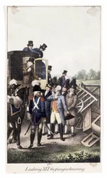 Verhaftung von König Ludwig XVI. in Varennes