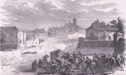 Angriff auf Le Bourget, Cassells Geschichte des Krieges zwischen Frankreich und Deutschland