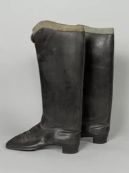 Stiefel, 3. von Zieten-Husaren, getragen von HRH Der Herzog von Connaught, vor 1914