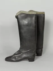 Stiefel, 3. von Zieten-Husaren, getragen von HRH Der Herzog von Connaught, vor 1914