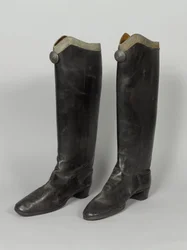Stiefel, 3. von Zieten-Husaren, getragen von HRH Der Herzog von Connaught, vor 1914