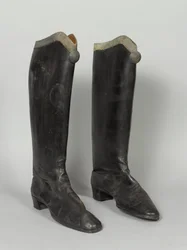 Stiefel, 3. von Zieten Husaren, getragen von HRH Der Herzog von Connaught, vor 1914