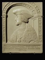 Büste von Kaiser Karl V als junger Mann, nach 1520