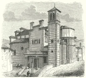 Kirche von Santiago del Arrabal, Toledo, Spanien
