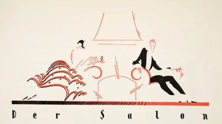 Der Salon aus Styl, veröffentlicht 1922