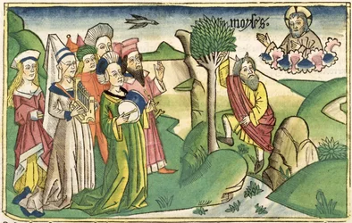 Exodus 15:1-19 Das Lied des Mose, aus der Nürnberger Bibel (Biblia Sacra Germanaica)