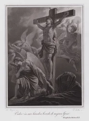 Vater! In deine Hände lege ich meinen Geist. Jesus am Kreuz
