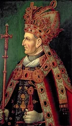 Friedrich III. von Deutschland (1415-93) Heiliger Römischer Kaiser, 5. Herzog von Österreich, Vater von Kaiser Maximilian I. (1459-1519)