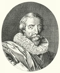 Giambattista Marino, italienischer Dichter (Stich)