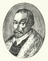 Giovanni Guarini, italienischer Dichter (Stich)