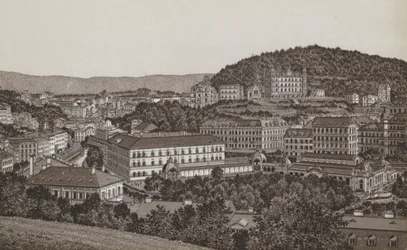 Karlsbad von der Nordseite