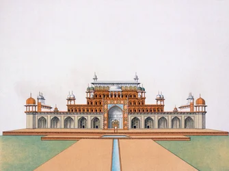 Mausoleum von Akbar dem Großen in Sekandra