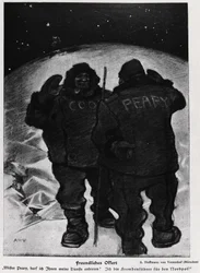 Mr. Cook und Mr. Robert Edwin Peary bei der Eroberung des Pols - Jugend