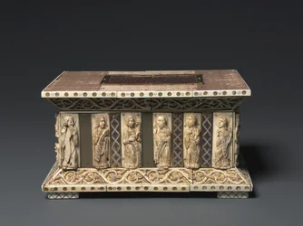 Tragbarer Altar, ca. 1200-1220