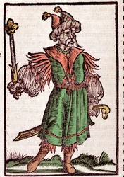 Porträt von Dschingis Khan (Temudjin)