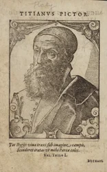 Porträt von Tizian
