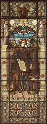 Porträt von William Caxton (ca. 1422-91) gemacht von Mayer und Co., Münchner Firma aktiv in London, ca. 1880